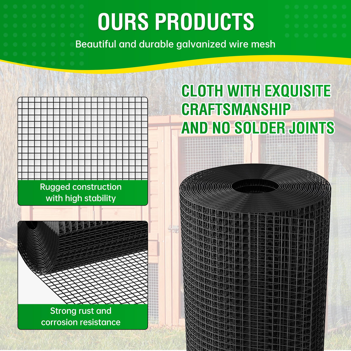 Outdoor-ready Dynabyte mesh roll showcased for durability and layout flexibility.