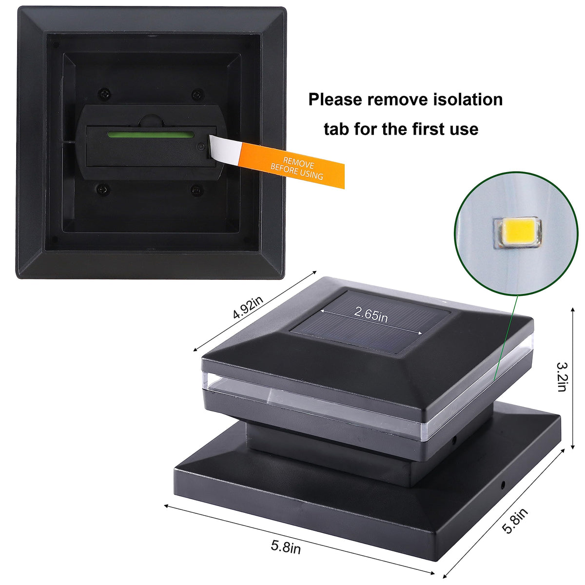 Dynaming easy installation kit for quick post cap setup