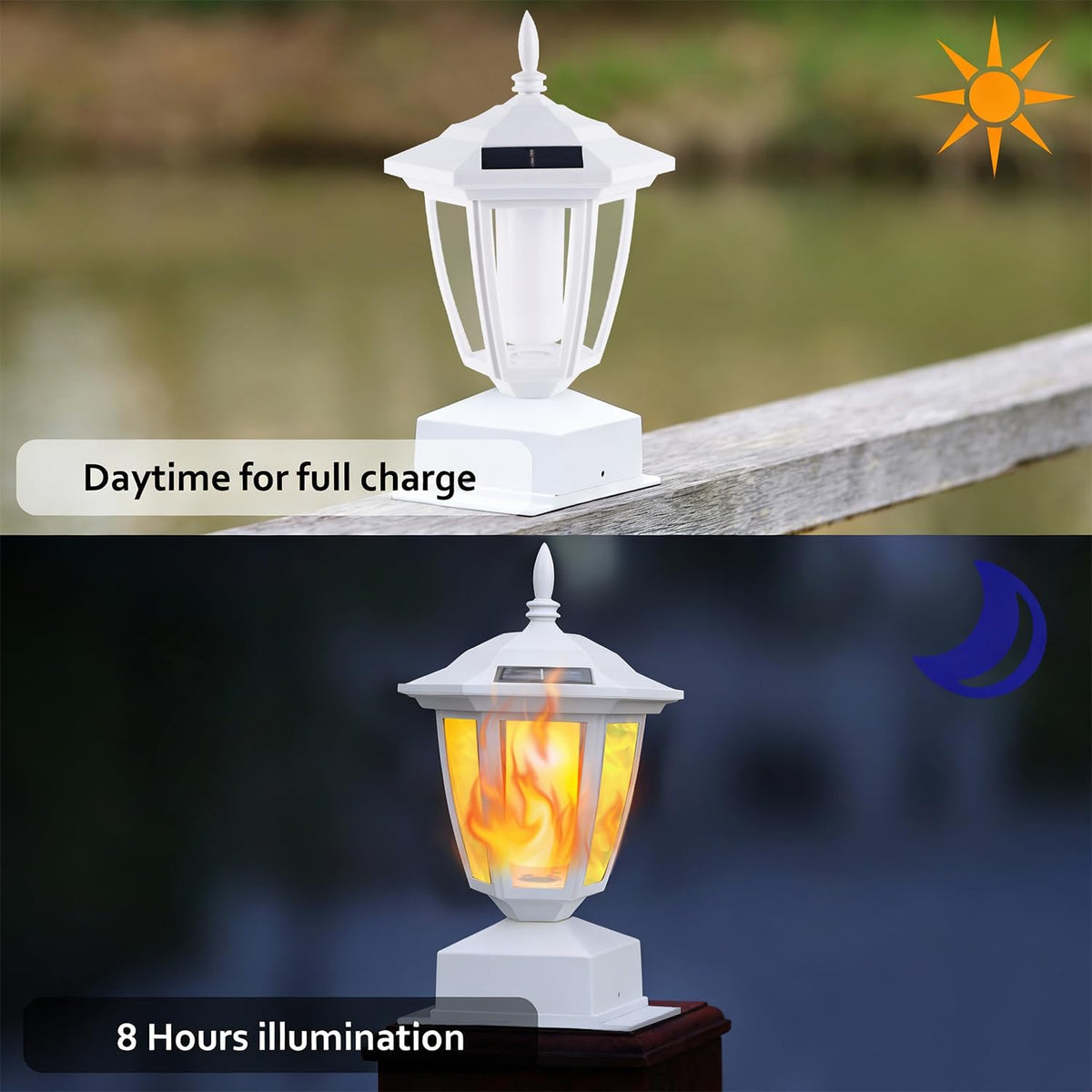 Dynaming easy installation kit enables quick mounting on common posts.