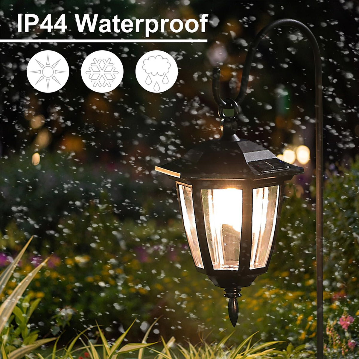 Dynaming IP44 waterproof rating protects lights during light rain.