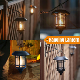 Dynaming lights withstand rain and frost for outdoors.