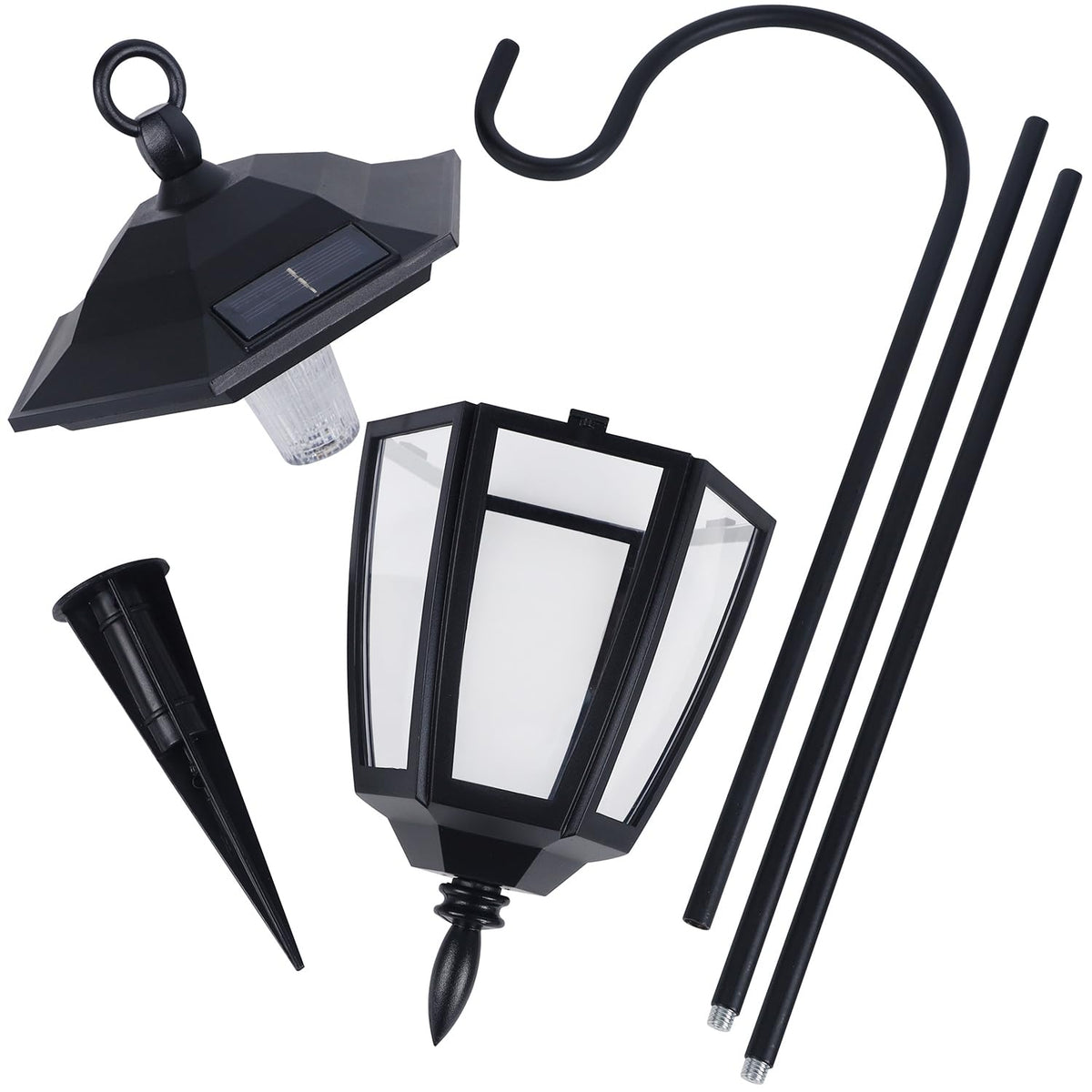 Dynaming auto on/off design activates at night for effortless use.