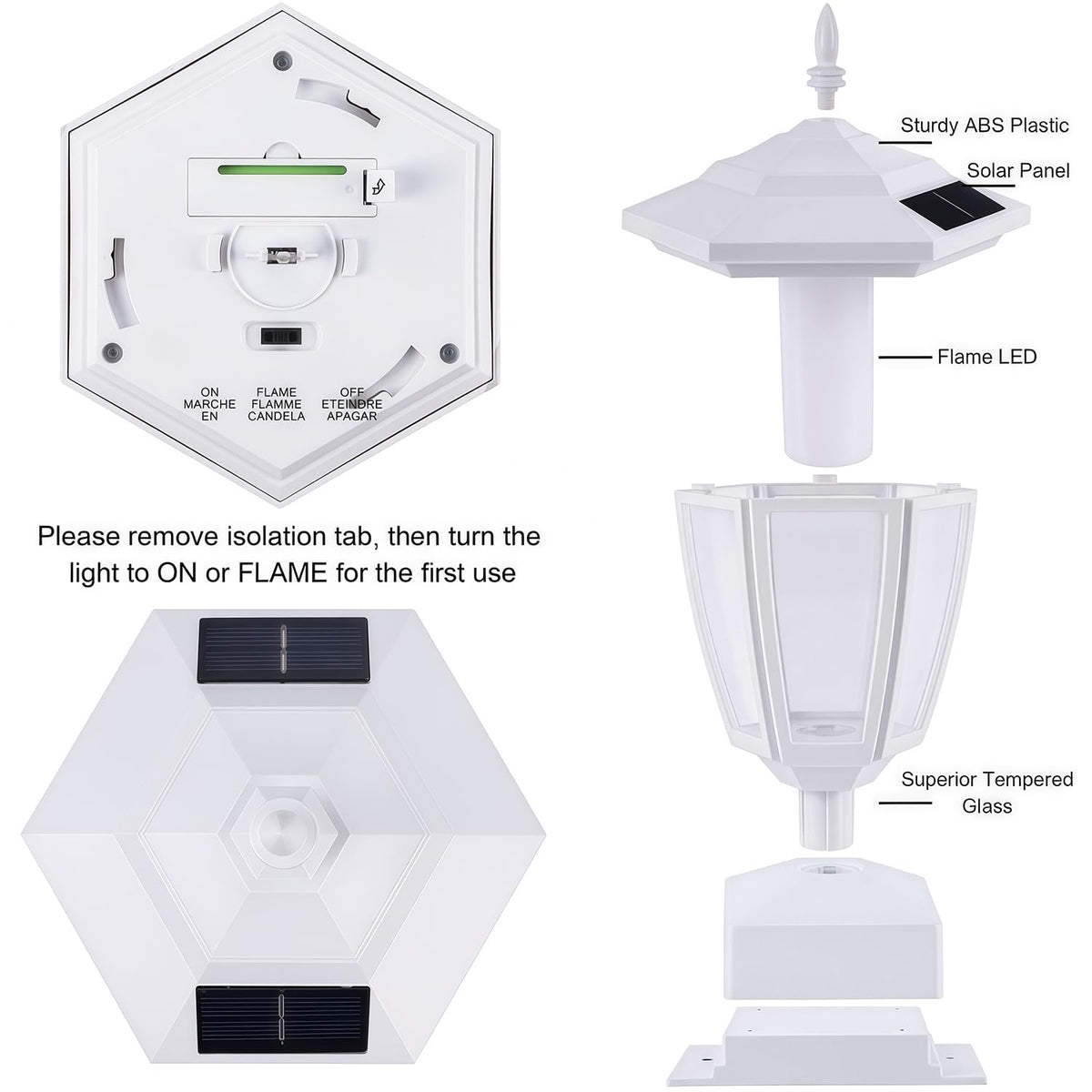 Dynaming outdoor decorative light withstands weather for long-lasting garden lighting.