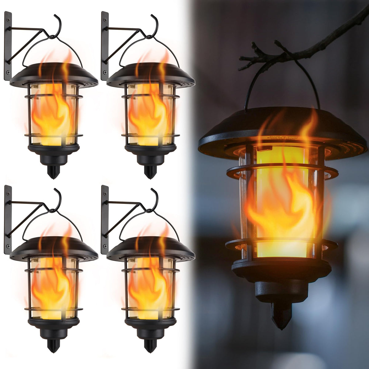 Dynaming rechargeable 500mAh battery powers outdoor lanterns reliably