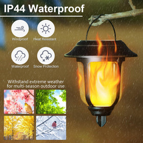 Dynaming waterproof outdoor lights withstand rain and frost.