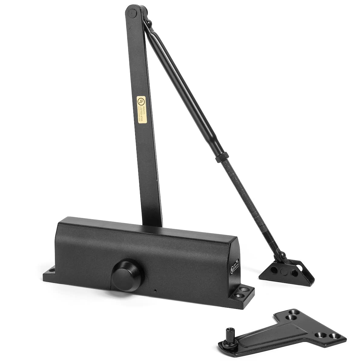 Dynasty Hardware 4000-series door closer in use delivering smooth closing.