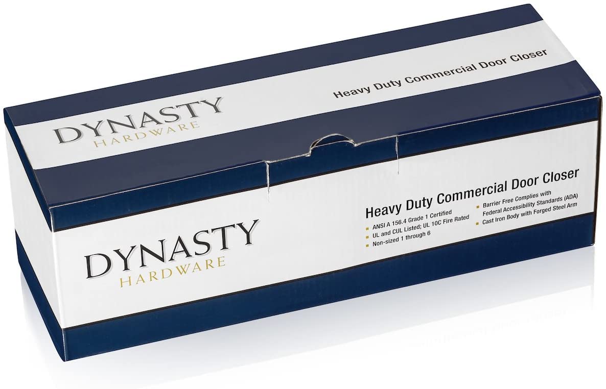 Dynasty Hardware 4401 fire-rated compatibility supports safety for doors.