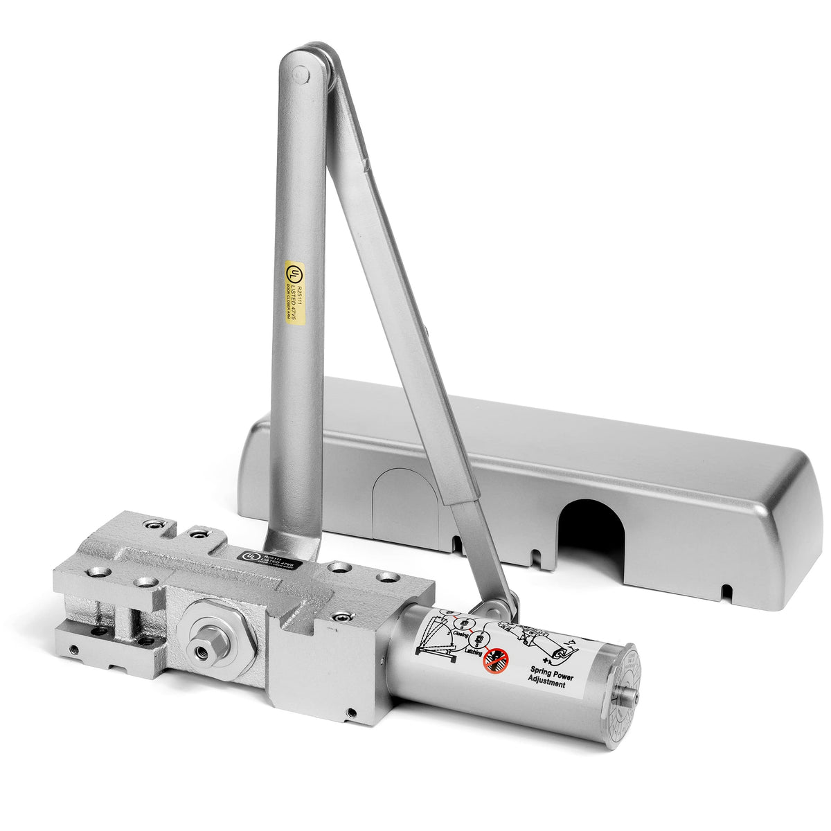 Dynasty Hardware 4401 closer surface-mount for easy storefront door installation.