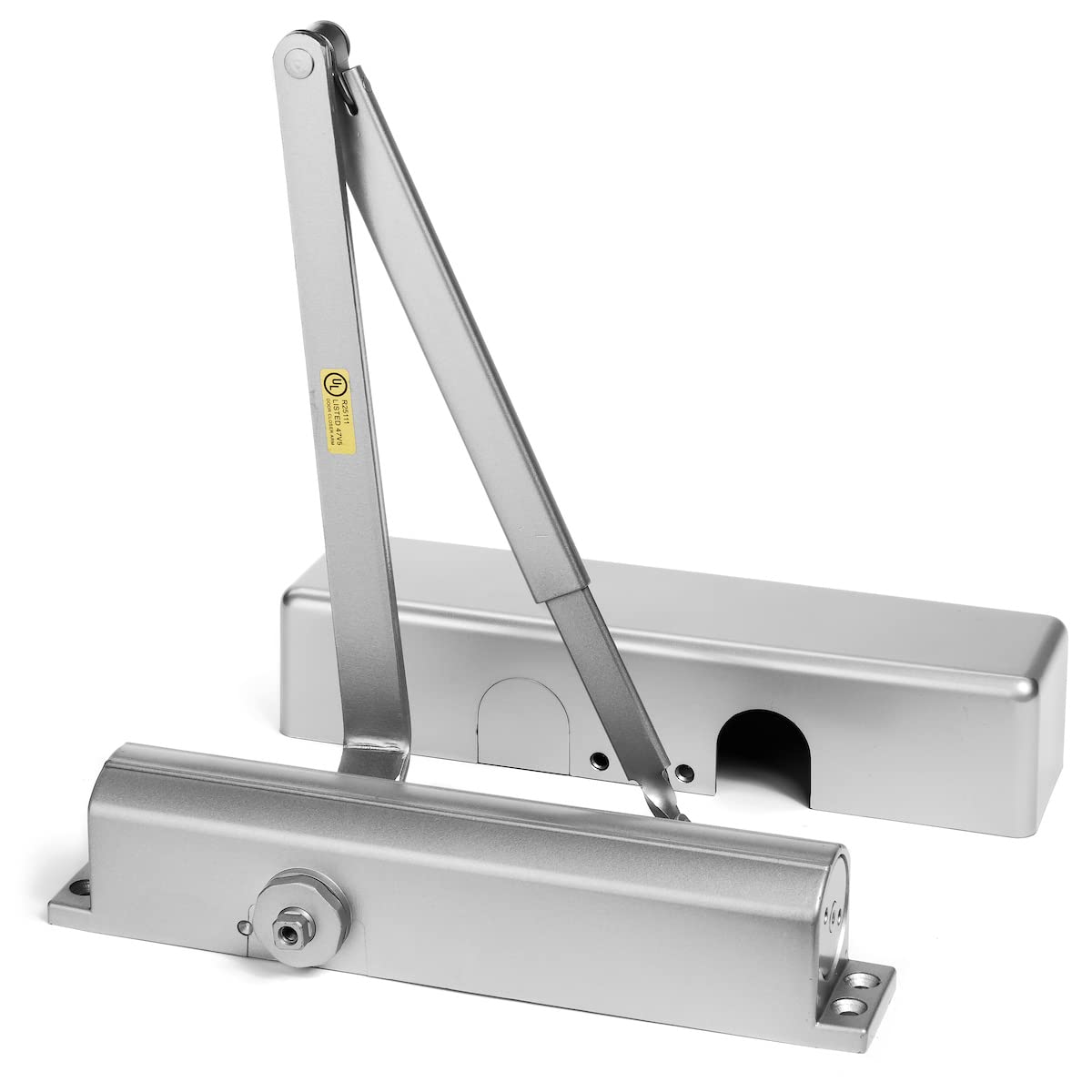 Dynasty Hardware 8500 closer back-check adjustment highlights controlled opening with precision.