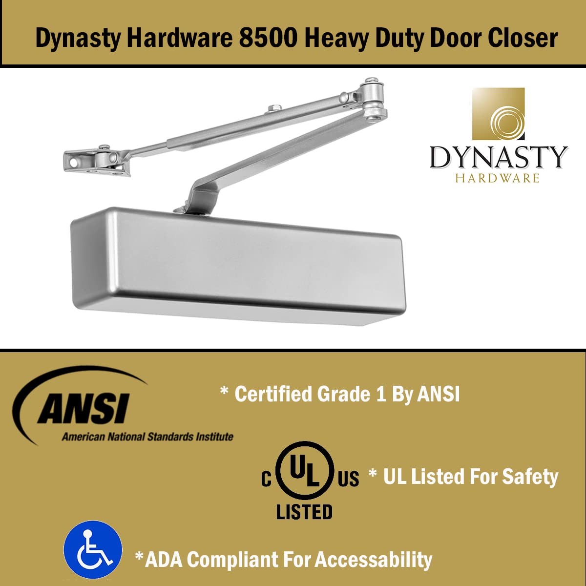 Dynasty Hardware 8500 closer in-use storefront demonstrates reliable operation.