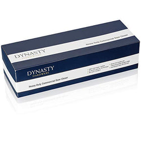 Dynasty Hardware 8500 installation kit shows complete setup for wood or metal doors.