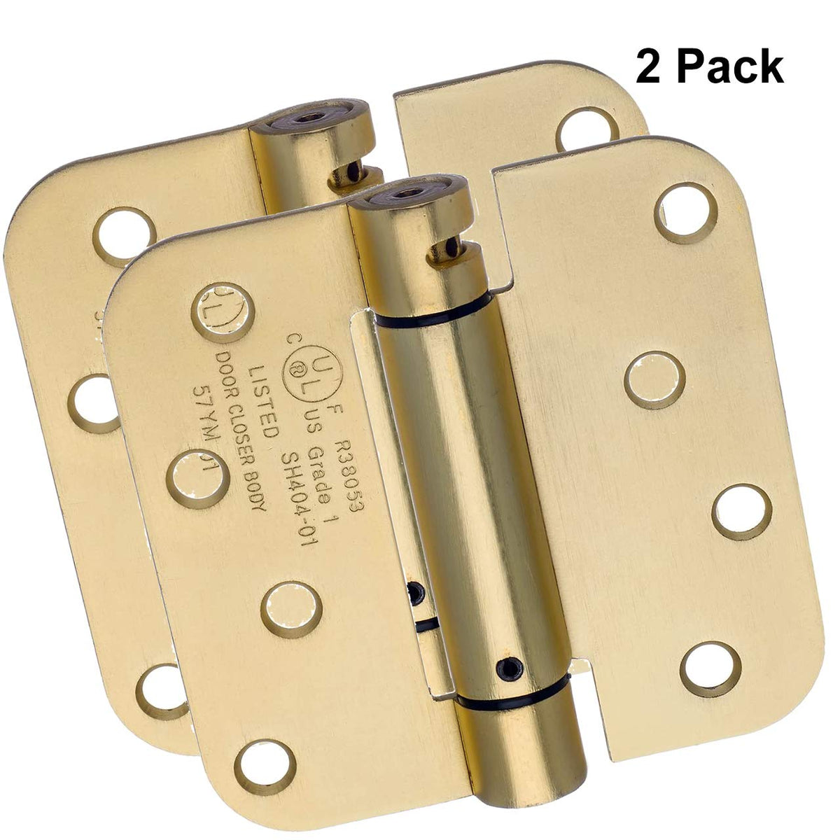 Dynasty Hardware self-closing hinge close-up showing quiet action.