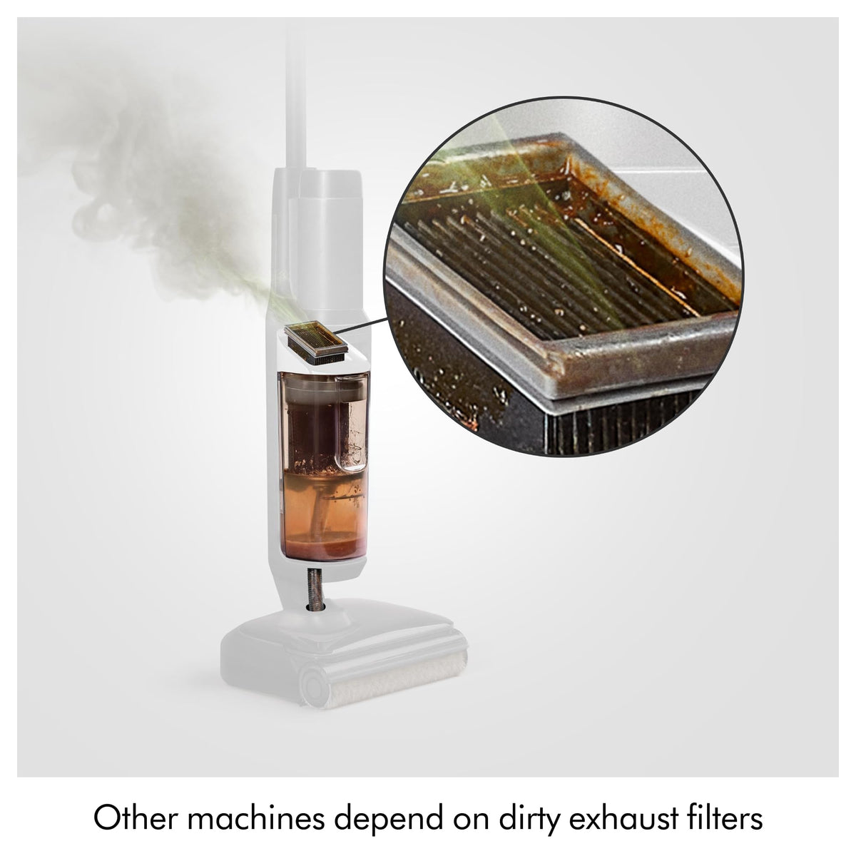 Dyson Clean+Wash Hygiene delivers a streak-free finish on hard floors