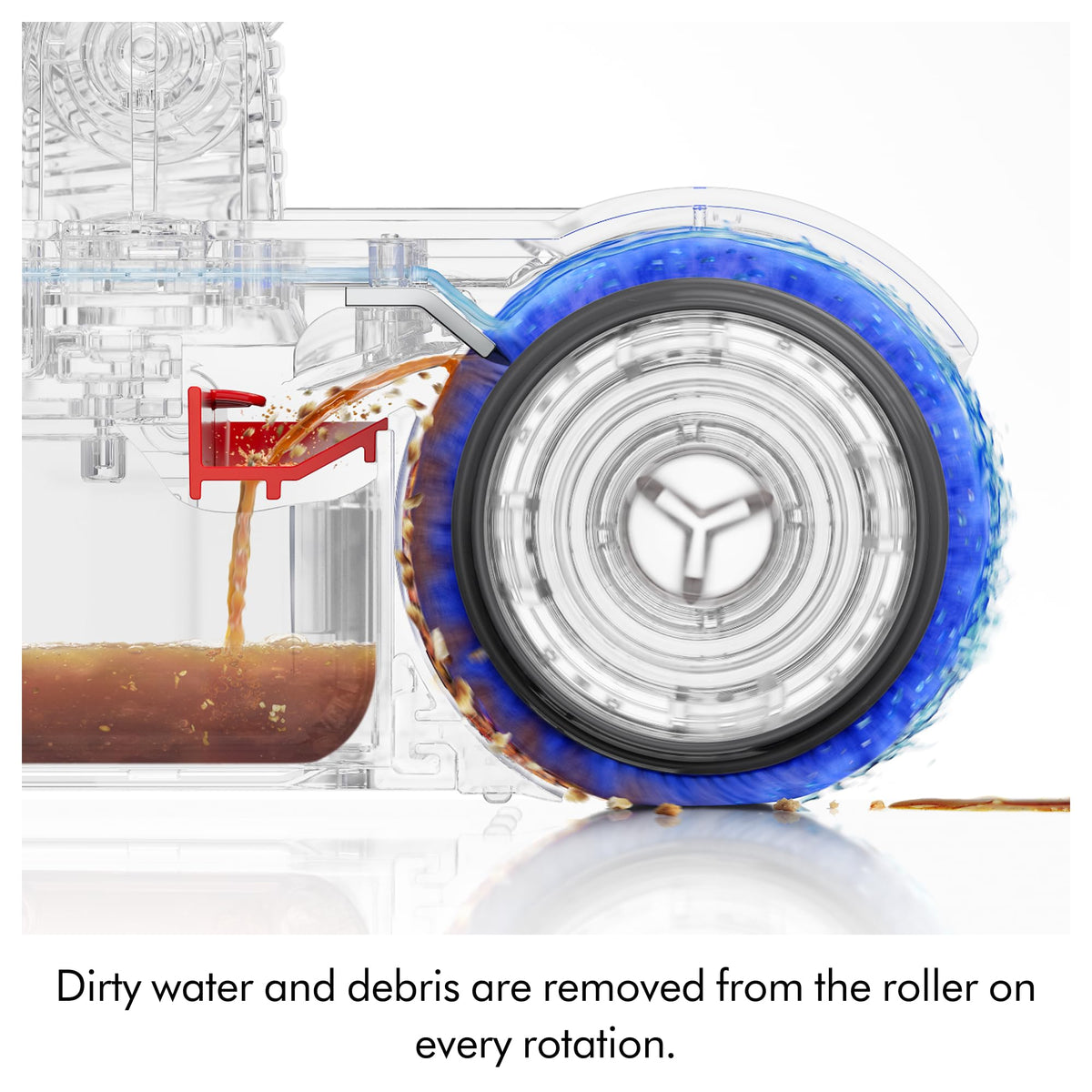 MAX mode for stubborn spots with Dyson PencilWash