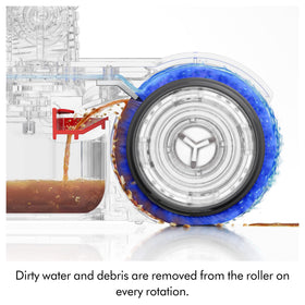 MAX mode for stubborn spots with Dyson PencilWash