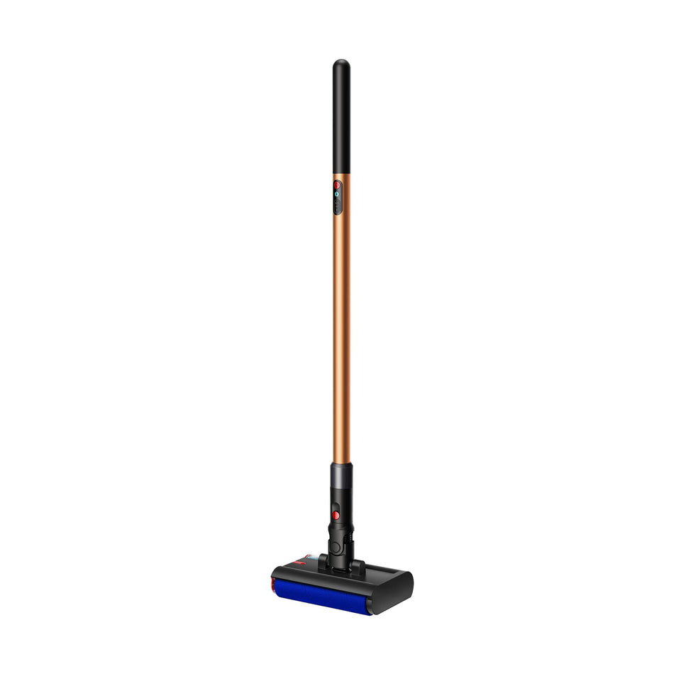 Dyson PencilWash roller head closeup for deep wet cleaning