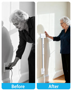 DYZYCLICAL ideal behind couches or desks for convenient charging.
