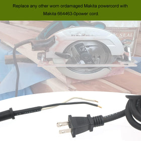 DZQPPC compatible with Makita 664463-0, simplifying cord replacement on compatible models.