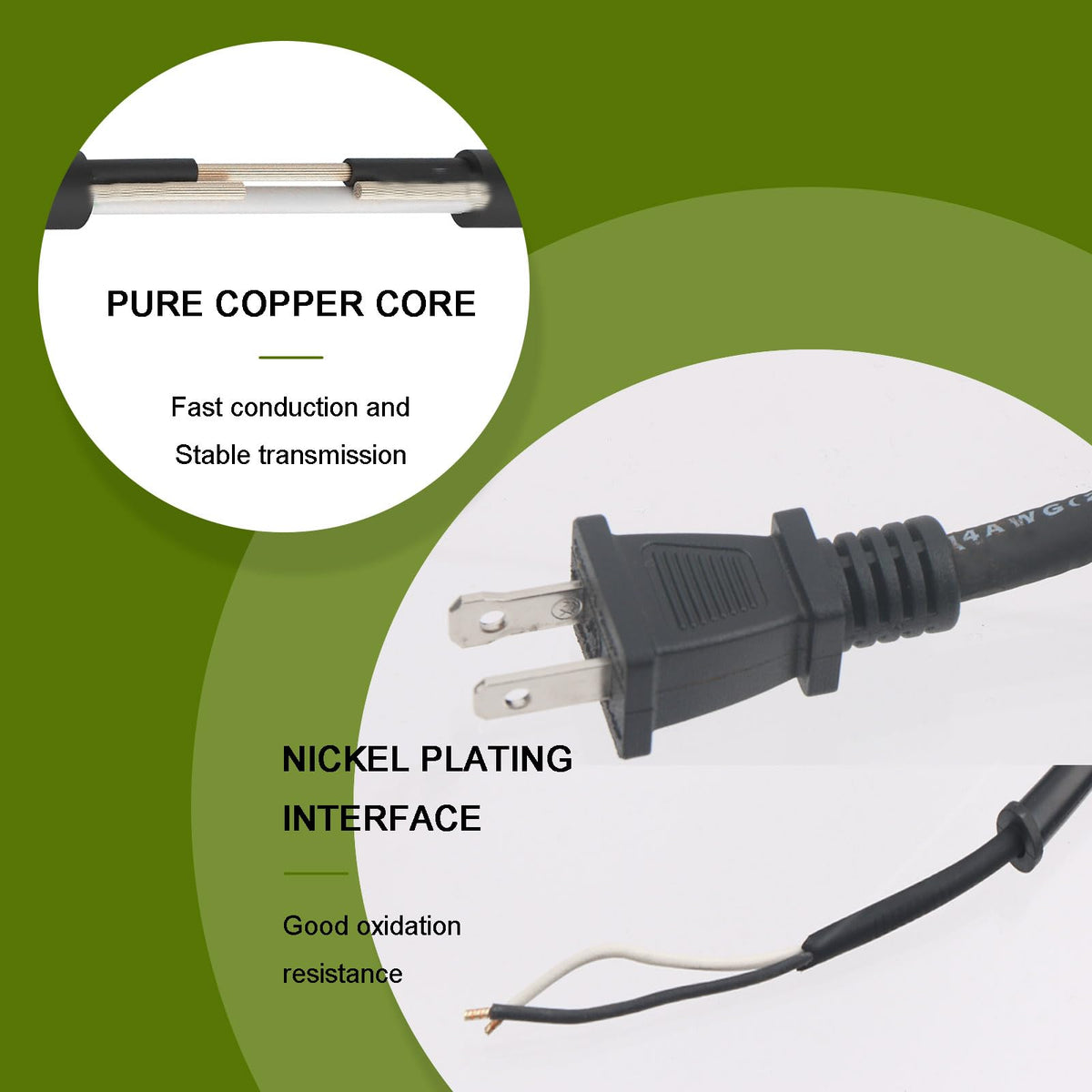 DZQPPC OEM-standard cord offers practical replacement for extended tool life.