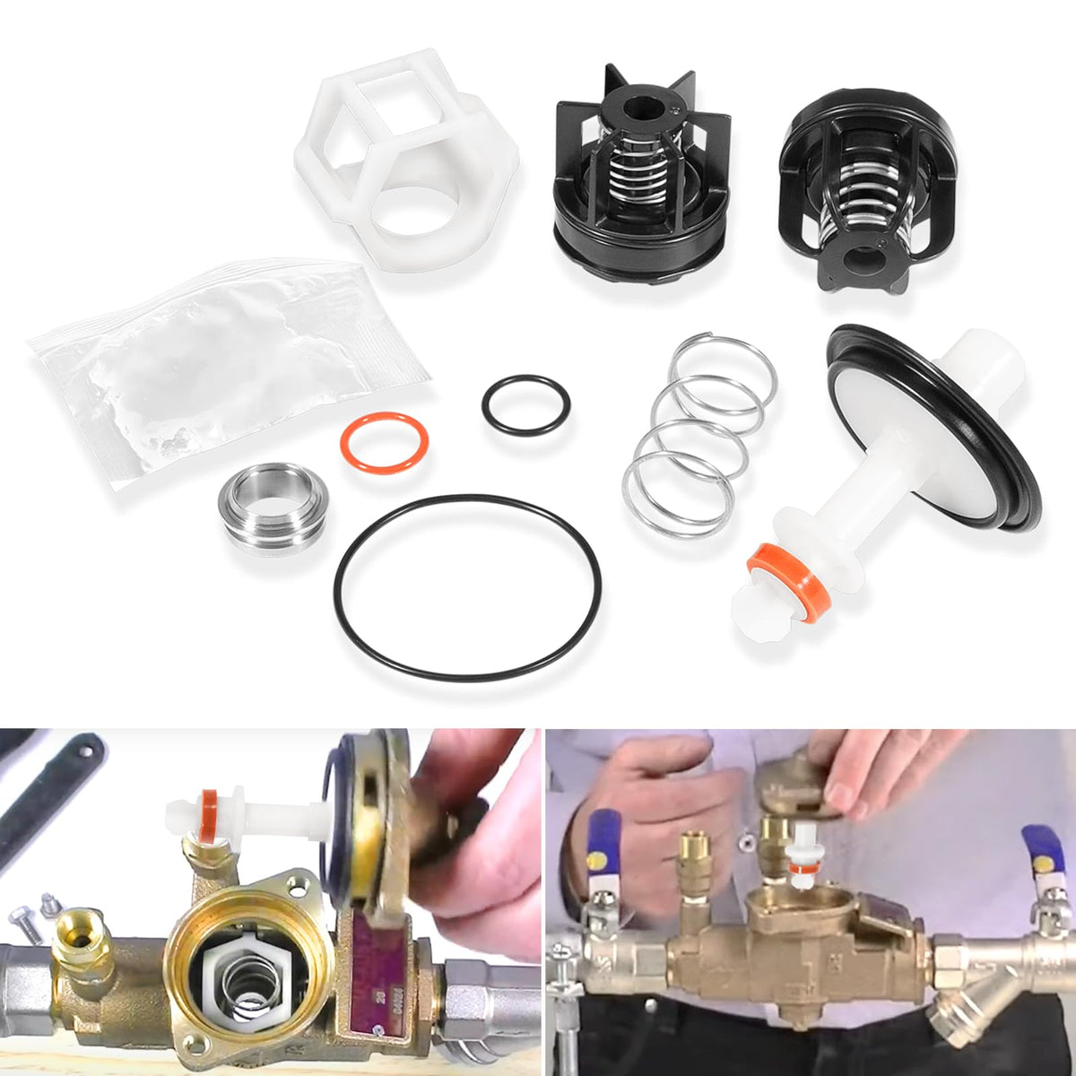 E-cowlboy 009M3 kit parts laid out for quick inspection and planning maintenance.