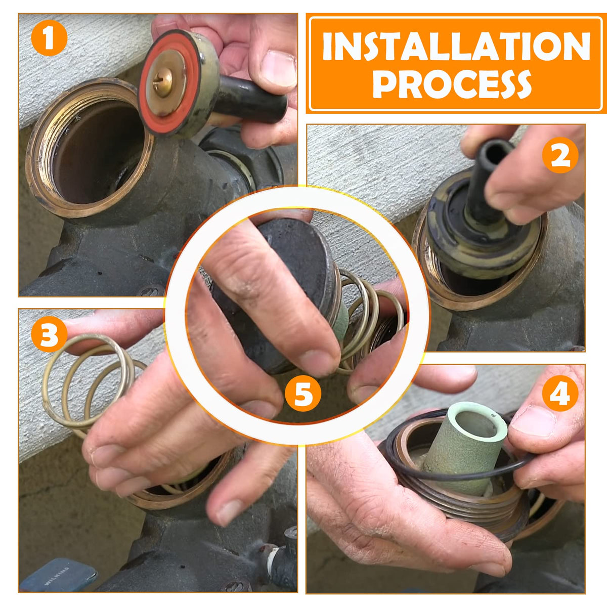 Relief valve seats and o-rings from E-cowlboy provide dependable seals