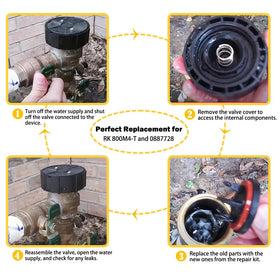 E-cowlboy vent floats included for accurate pressure relief during operation.