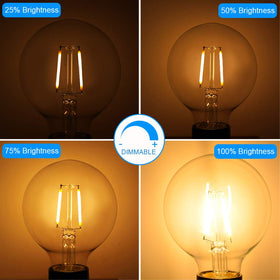 E Energetic Lighting Christmas-style globe bulb for festive décor