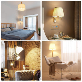 E ENERGETIC LIGHTING E26 base dimmable bulb for standard sockets.