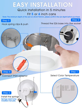 E Energetic Lighting metal baffle trim detail for durability