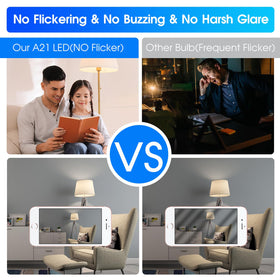 E Energetic Lighting Non-dimmable design ensures steady, flicker-free illumination.