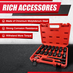 EACELIY 6-inch extension bar extends access to deep bolts