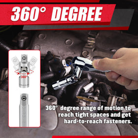 EACELIY hex bit holder keeps bits organized and accessible