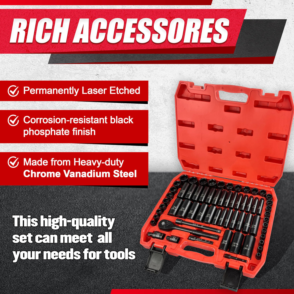 EACELIY adapters and bit adaptor included for versatility