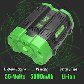 Eagglew 56V battery connection pins ensuring a secure fit.