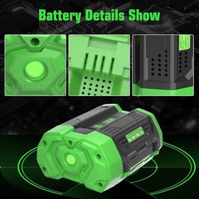 Eagglew lithium-ion cells with no memory effect for longer life.