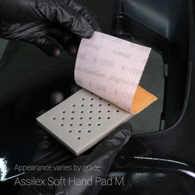 Eagle Abrasives Super Assilex K1200 close-up emphasizes high-grit finish and low clogging.