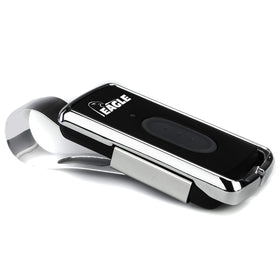 Eagle Chrome EG642 remote shown from the front with compact visor design