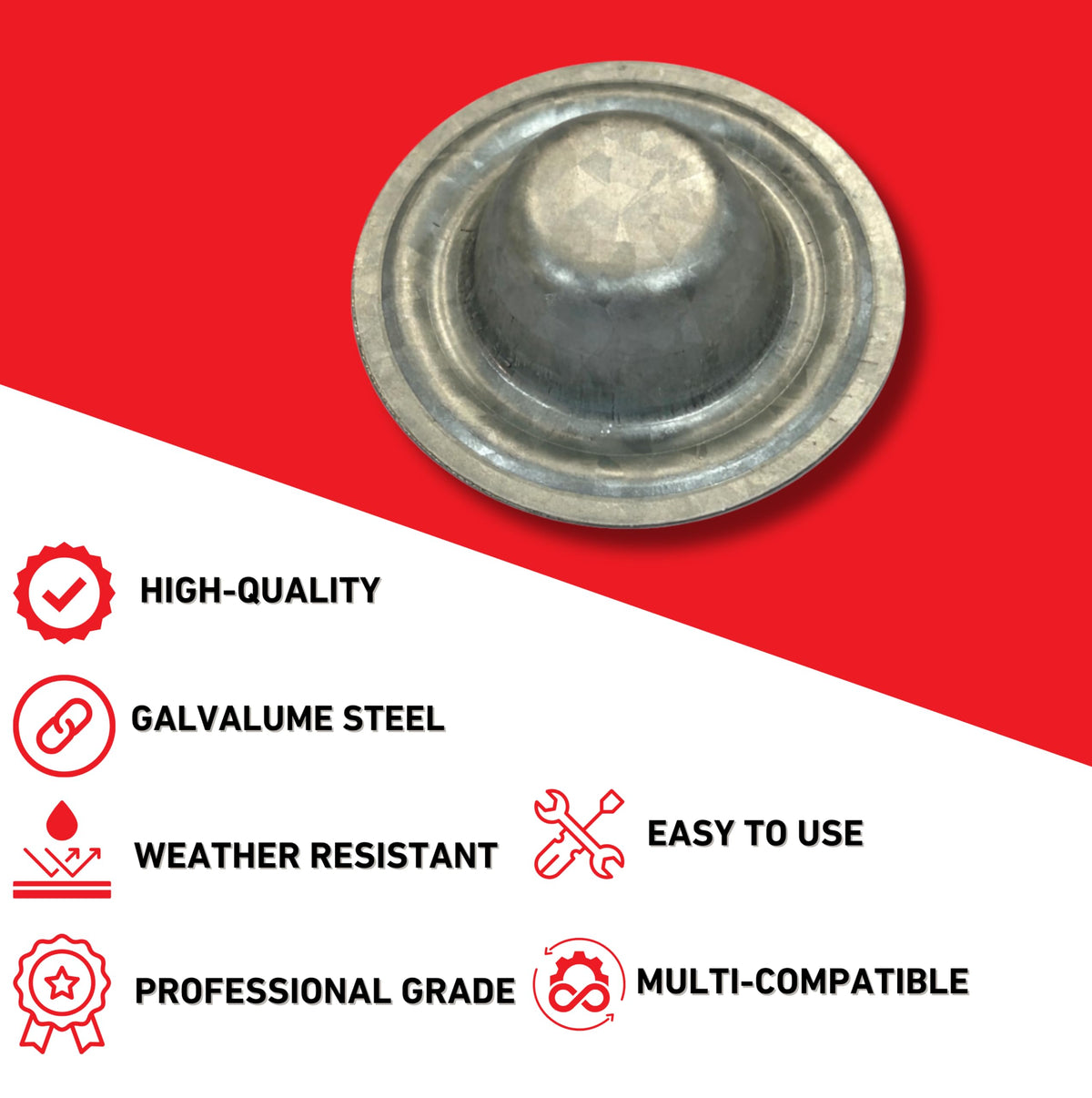EAGLE 1 cap installed over existing screw for quick repair