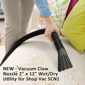 EAGLEGGO RV and boat cleaning using the claw nozzle for seams.
