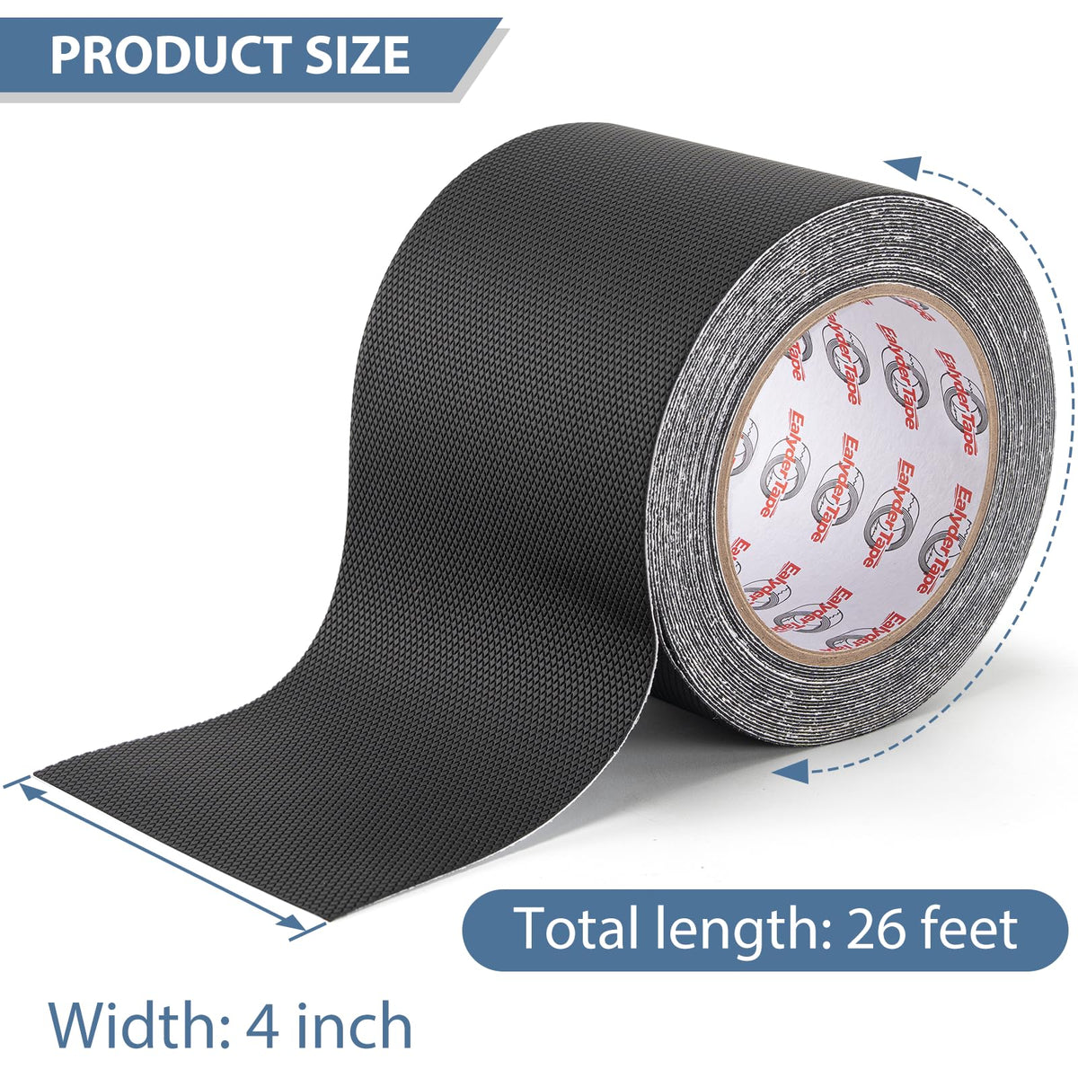 Ealyder Tape ultra-thin profile lies flat during installation