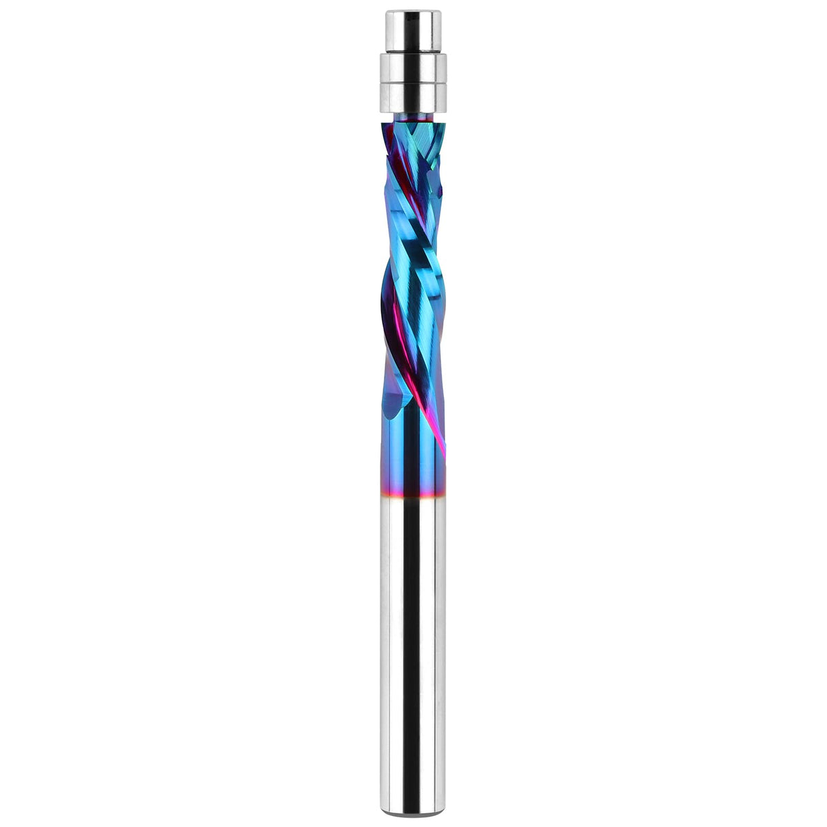 EANOSIC Up Down compression flush trim bit with 1-4in shank for precise cuts