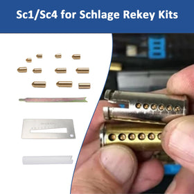 EAORBD DIY installation guide enables at-home Schlage rekeying.