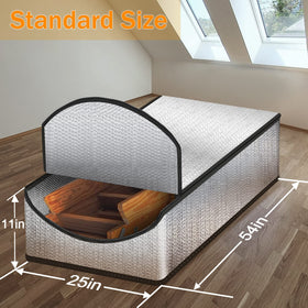 Eapele attic stairs cover zipper access keeps attic reachable while sealing drafts