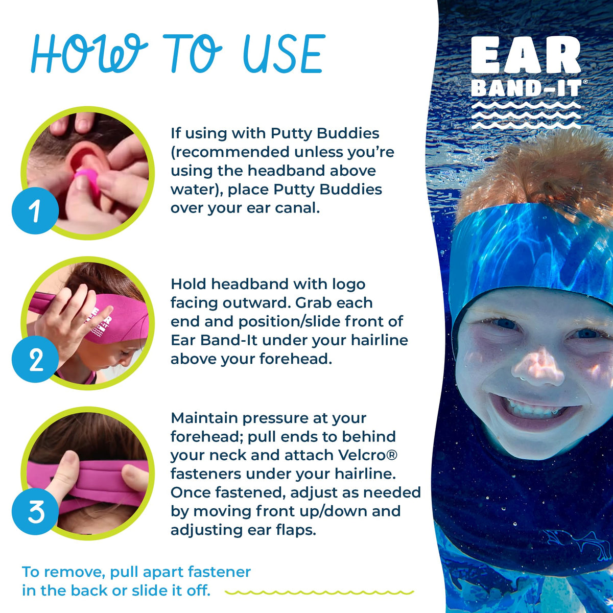 Ear Band-It Original offers warmth against wind and cold water.