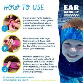 Ear Band-It Original offers warmth against wind and cold water.