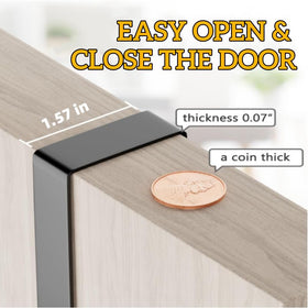 EARLESS BEAR door-mounted rack with storage basket for tools