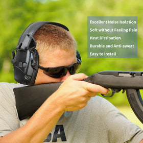 Earrock gel ear seals for PROHEAR 036 comfy fit and heat reduction.