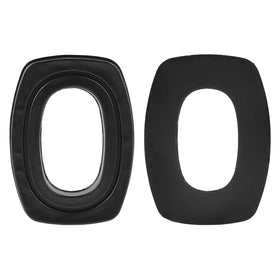 Earrock gel ear seals snap-in design facilitates easy replacement.
