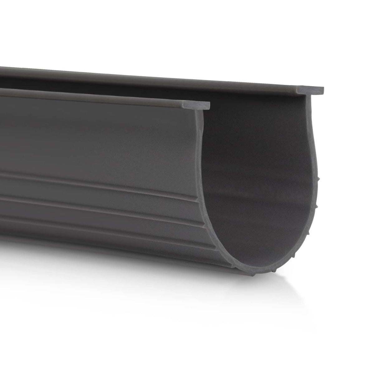 Earthtec garage door bottom seal grey 3in T-style fits most doors for better weather protection