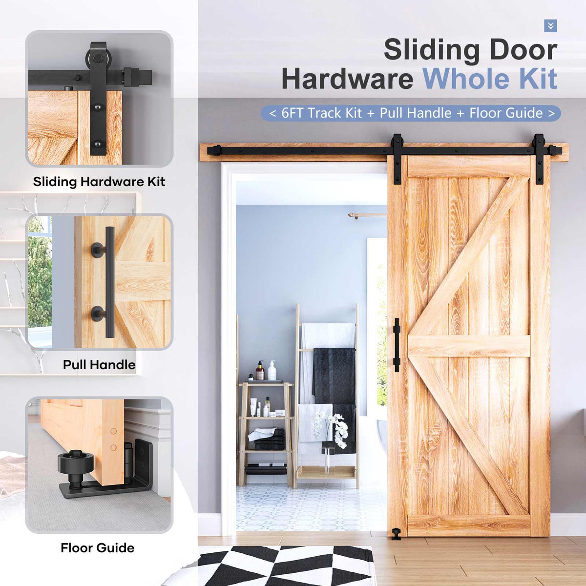 EaseLife ball-bearing rollers deliver buttery sliding for versatile spaces.